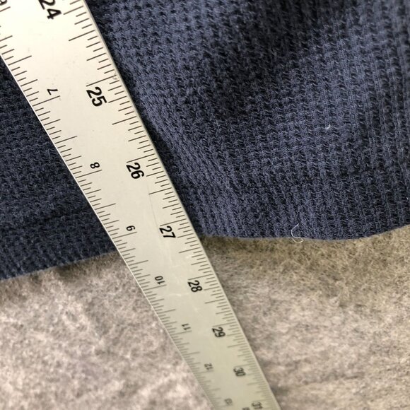Original Penguin Munsingwear Waffle Short Sleeve T Shirt Mens XS Navy Blue - Picture 6 of 9